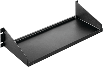[ESH1915] Charola para Rack 19 Pulgadas, Capacidad de Carga 34 kg, Acero Dulce Color Negro, 2 UR, Dimensiones 482x381x95 mm