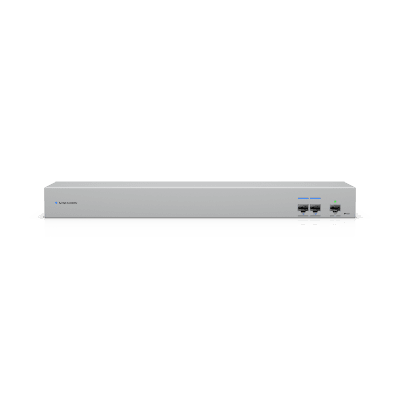 [USW-WAN] UniFi USW-WAN – Switch WAN Capa 2 con Uplinks SFP+ 10G, Puerto RJ45 GbE y Alimentación CA Redundante para Alta Disponibilidad con UniFi Gateways en Modo Shadow (Rack 1U)