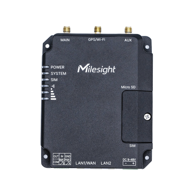 Router Industrial 4G LTE / WiFi 802.11b/g/n / Doble SIM / 2 Puertos Fast Ethernet / RS232+RS485 / -40°C a 70°C