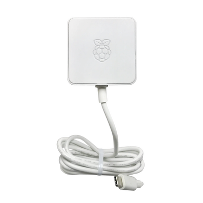 Fuente de Poder Oficial para Raspberry Pi 4 Model B / 5V / 3A / Blanco