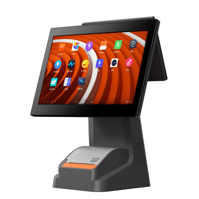 Terminal POS de Escritorio / Pantalla 15.6" Full HD (1920x1080) / Impresora Térmica 80mm 250mm/s / Android OS / 4GB RAM + 64GB / WiFi Dual Band