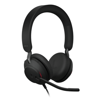 [EVOLVE240SE-STEREO-MS-USBC/A] Jabra Evolve 2 40SE, Auricular Stereo Versión MS con Aislamiento de Ruido, Conexión USB C/A y Indicador de Ocupado (Busylight) (24189-999-799) 