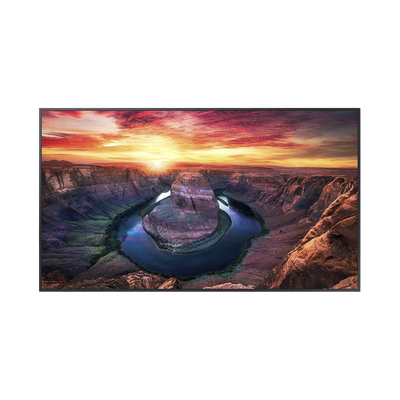 Pantalla Profesional LED de 55" para marketing digital / UHD 4K (3840x2160p) / Entradas de Video HDMI / uso 24/7 / Compatible VESA 200x200 / compatible con plataforma de gestion Samsung VXT