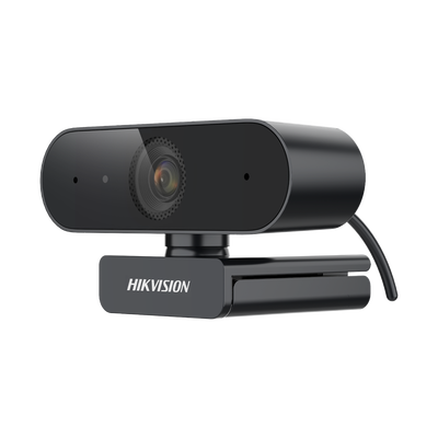 [DS-U02] Cámara Web ALTA DEFINICIÓN (1080p) / Giro 360° / Gran Angular / Micrófono Integrado / Conector USB de 2 mts / Fácil de Instalar / Reducción de Ruido Inteligente