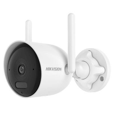 [DS-2CFW04] Bala IP 4 Megapixel / Lente 2.8 mm / Dual Light (30 mts IR + 30 mts Luz Blanca) / Wi-Fi / ACUSENSE /  Audio Bidireccional (Micrófono y Bocina) / IP66 / dWDR / Micro SD