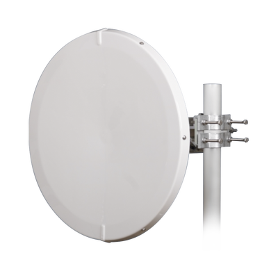 [JRMD-680-6-MIMO] Antena Direccional de Alto Rendimiento / 30.5 ± 1 dBi / 2 ft / 5.9-7.125 GHz / Conectores RP-SMA / Alto Aislamiento al Ruido / Fácil Montaje y herraje de acero inoxidable /  Radomo Incluido