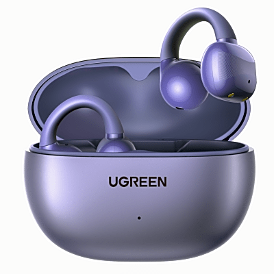 [55430] Auriculares Inalámbricos HiTune S3 True Wireless | Bluetooth 5.4 | Autonomía 7.5 Horas + 30 Horas con Estuche | Carga USB-C | Codecs AAC-SBC | IPX4 Resistencia al Agua | Color Morado
