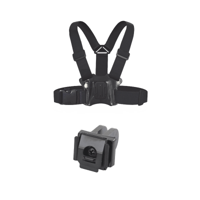 Kit de Arnes de Pecho y Adaptador para Body Cam HIKVISION / Compatible con DS-MH2311 y DS-MCW406.