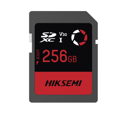 [HS-SD-E30/256G] Memoria SD / Clase 10 de 256 GB / Especializada Para Drones Comerciales, Cámaras de Fotografía y Video  / 180 MB/s Lectura / 150 MB/s Escritura
