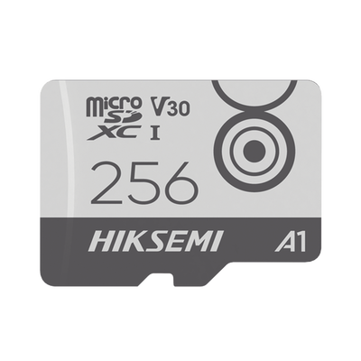 [HS-TF-M1/256G] Memoria MicroSD / Clase 10 de 256 GB / Especializada Para Videovigilancia Movil (Uso 24/7) / Soporta Altas Temperaturas / 95 MB/s Lectura / 55 MB/s Escritura