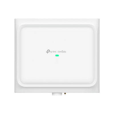 Punto de Acceso Wi-Fi 7 Exterior Tri-Banda / Omnidireccional IP68 / 11 Gbps (US) / 2.4G+5G+6G con AFC / 2.5G PoE+ / Cobertura 300 m² (3,200 ft²) / Gestión Omada SDN / GPS