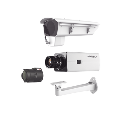 [KITCAMREF] Kit de Cámara IP con Gabinete para Cuartos Frios con Ventilador, Calefacción y Parabrisas Incluye Lente varifocal