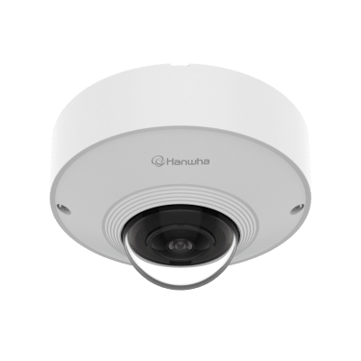 [QNF-C9010V] Cámara Fisheye AI 12MP / 1/1.6" CMOS / Lente Fijo 1.76 mm / WDR 120dB / IP66 IK10 NEMA4X / Detección de Personas y Vehículos / Compatible con H.265 H.264 MJPEG / PoE
