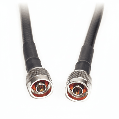 Jumper Coaxial con Cable Epcom405 | Conector N Macho en los Extremos | 24 Metros (78.74 Pies) de Longitud.