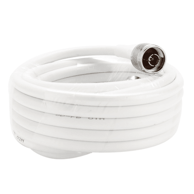 Jumper Coaxial con Cable Epcom295 | Conector N Macho en los Extremos | 18 Metros (59.06 Pies) de Longitud.