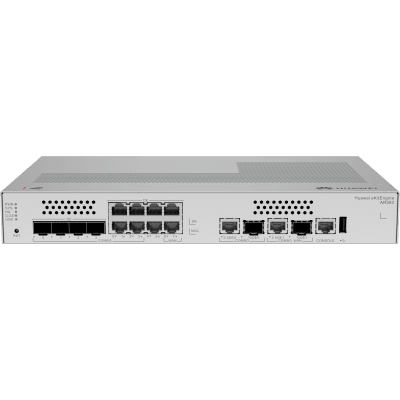 Router / LAN: 1 SFP+ & 6×GE / WAN: 1× SFP+ & 2×GE / 500 Usuarios / 64 APs Gestionables / 500 Túneles IPsec / 2 Gbps / Firewall NGFW IPS Antivirus 