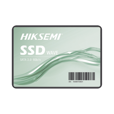 [HS-SSD-WAVE(S)/2048G] Unidad de Estado Sólido (SSD) 2 TB / 2.5" / SATA III 6 Gb/s / 3D NAND / 550 MB/s Lectura / 510 MB/s Escritura / Gaming y PC Trabajo Pesado