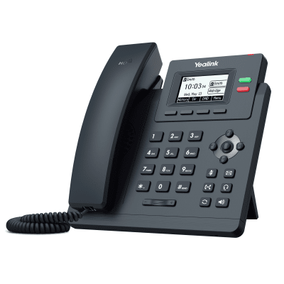 [SIP-T31P] Teléfono IP Empresarial Yealink SIP T31P con 2 Líneas SIP y Conferencia de hasta 5 Participantes
