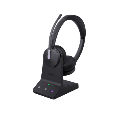 [WH64-DUAL-TEAMS] Diadema Inalámbrica WH64 Dual Teams con Micrófono Dual y Acoustic Shield 2.0 para Llamadas Claras en Entornos Ruidosos