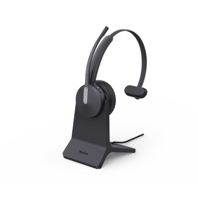 [BH70-MONO-WITH-STAND-TEAMS-USB-C/A] Diadema Bluetooth de Yealink BH70 Mono Con Certificación Microsoft Teams y Base de Carga