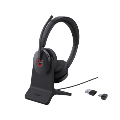 [BH74-WITH-STAND-UC-USB-C/A] Diadema Inalambrica BH74-With-Stand-UC-USB-C/A de Yealink con Compatibilidad UC Multiplataforma y Acoustic Shield 3.0
