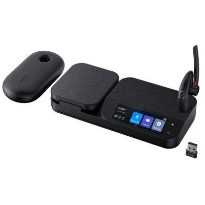 [BH71-WORKSTATION-PRO-USB-C/A] Sistema de Auricular Bluetooth Mono BH71 Pro con Conectividad USB C/A y Estuche de Carga Profesional Integrado